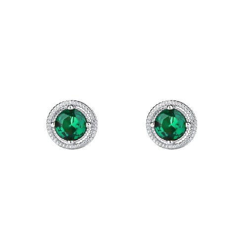 Baroque earrings, 925 sterling silver