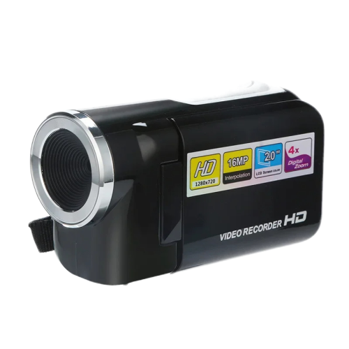 كاميرا فيديو صغيرة محمولة – تصوير واضح في كل مكان