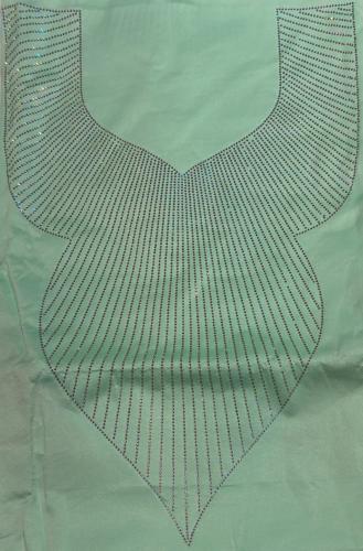 Simple abaya with crystal