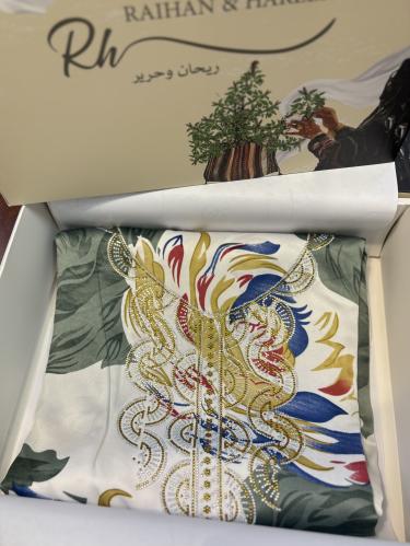 Colorful abaya