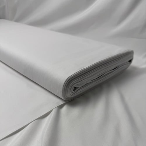 قماش قطن الراقي - أبيض