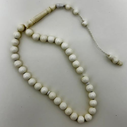 سبحة عظم مدور