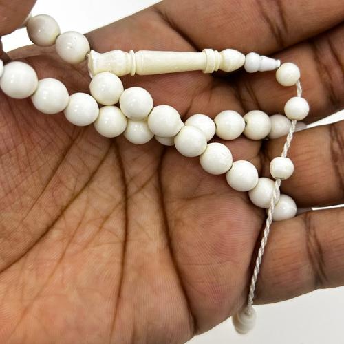 سبحة عظم مدور