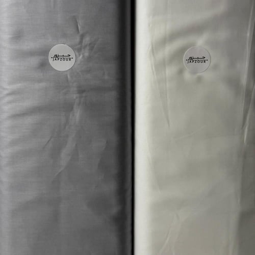 قماش بالي - أبيض