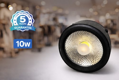 3-inch cylinder black color yellow lighting