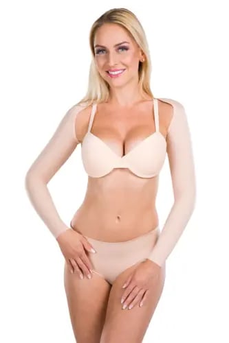 مشد بعد عملية شفط الدهون لمنطقة الذراعين Lipoelast...