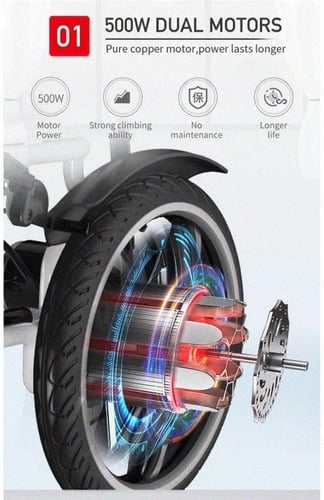 كرسي كهربائي ظهر طويل 18 انش 46 سم