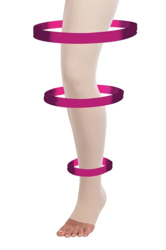 مشد بعد عملية شفط الدهون سروال كامل مع القدم Lipoe...