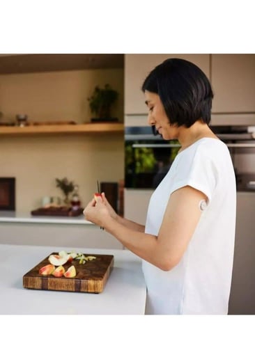 24 عيوة من نظام مجس مستشعر مراقبة جلوكوز الدم بدون...