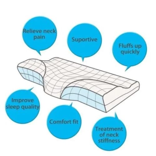 وسادة طبية مطورة لتخفيف آلالام الرقبة والكتف ميمور...