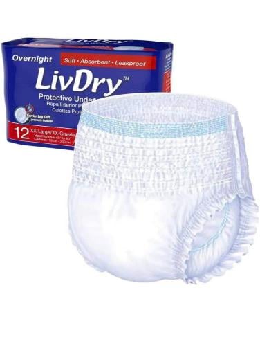 حفايض لايف دراي كلوت مقاس XXL ( 12 حبة )