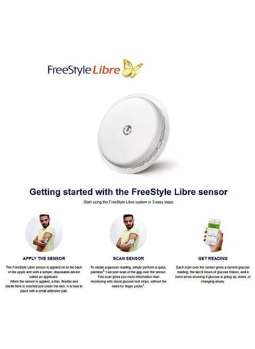 5 علب مجس حساس فري ستايل ليبري2 نظام فلاش لمراقبة...