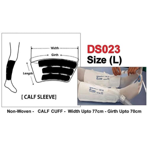 كف جهاز مانع جلطات استخدام مريض واحد ساق DS023