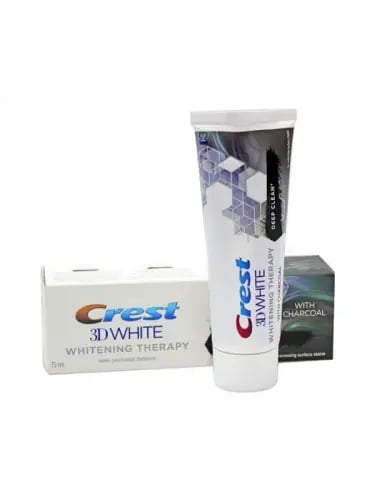 كرست - معجون أسنان ثري دي تنظيف عميق بالفحم 75مل