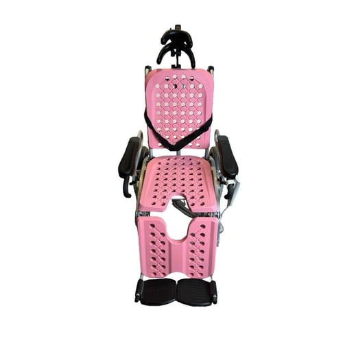 كرسي استحمام كهربائي وسرير من الفولاذ المقاوم للصد...