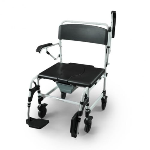 كرسي حمام عريض كفرات خلفية صغيرة - 56 سم