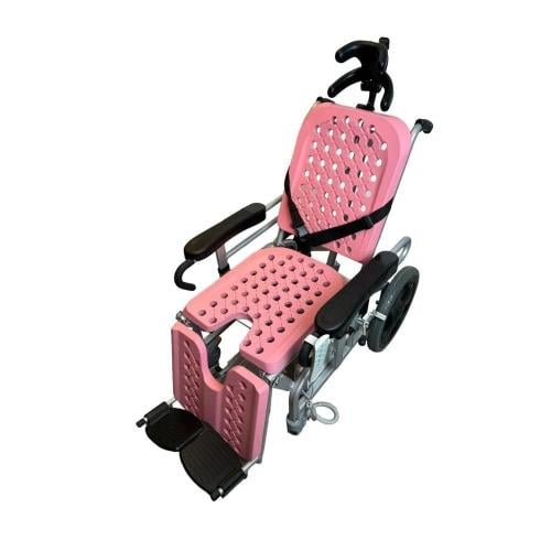 كرسي استحمام كهربائي وسرير من الفولاذ المقاوم للصد...