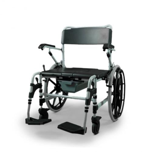 كرسي حمام عريض كفرات خلفية كبيرة - 50 سم