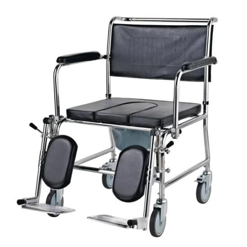 كرسي متحرك حمام بعجلات ورافع ارجل DY0695-51