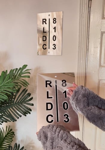 لوحة العنوان الوطني