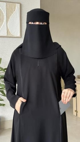 عباية للعمره والحج مع طرحه مجا