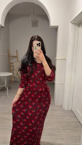 فستان شالكي رمضان نسائي