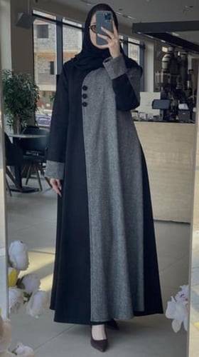 عباية شتوية انيقة