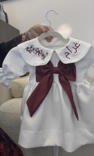 فستان العيد بشكل انيق