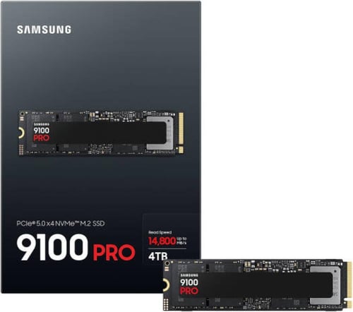 ‏Samsung 9100 PRO 4TB NVMe M.2 SSD – سامسونج 9100...