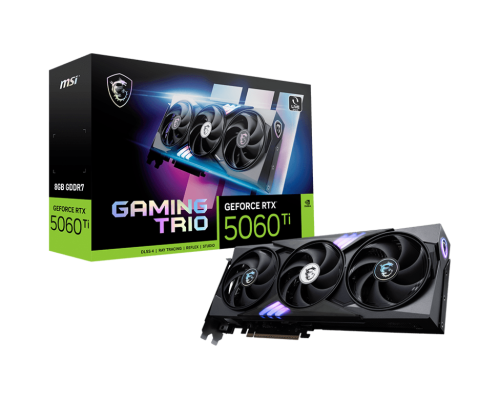 كرت شاشة انفيديا 5060 Ti ثلاثي المراوح من MSI