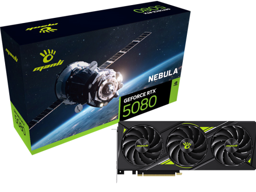 كرت شاشة انفيديا 5080 مانلي نيبولا 16GB GDDR7