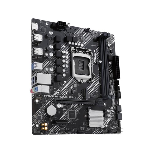 لوحة أم أسوس PRIME H410M-K مع حماية 5X وتقنية Fan...