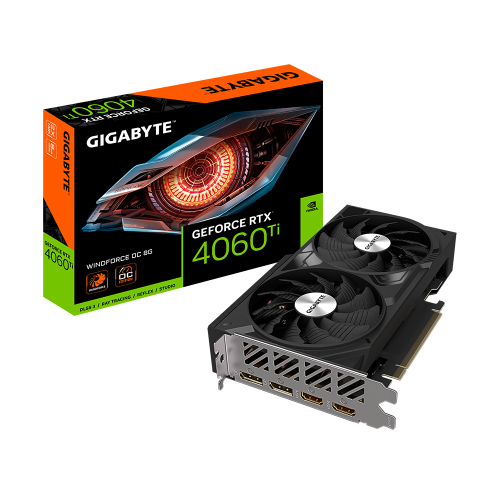 GIGABYTE RTX 4060 Ti WINDFORCE OC 8G