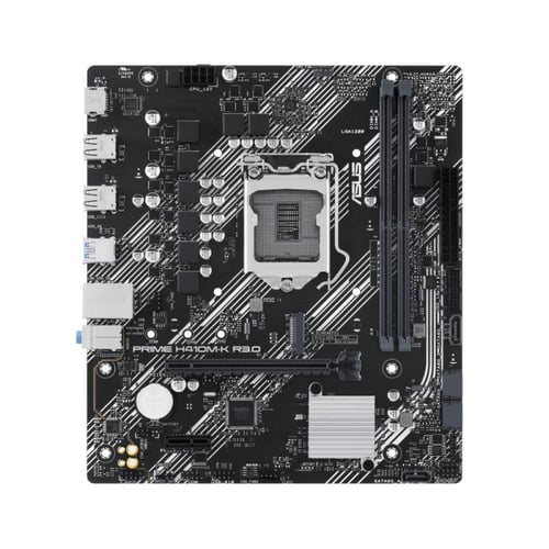 لوحة أم أسوس PRIME H410M-K مع حماية 5X وتقنية Fan...