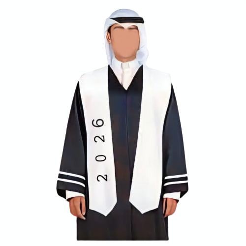 روب تخرج رجالي تطريز وتصميم وتفصيل حسب اختياركم