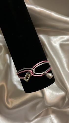 Cross double bracelet