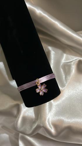 Double flower bracelet