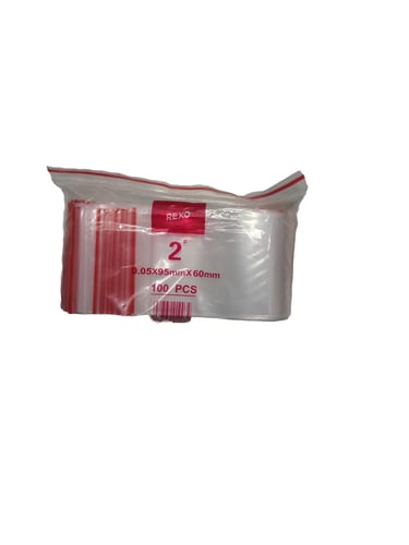 ريكسو اكياس قفل متعددة الأحجام 100حبة