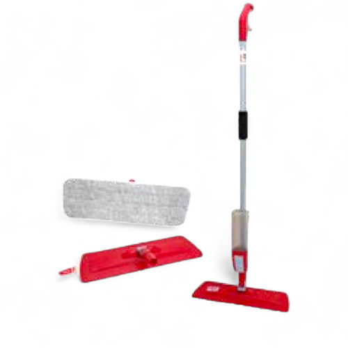 مساحة بلاط مع بخاخ للارضيات ملون