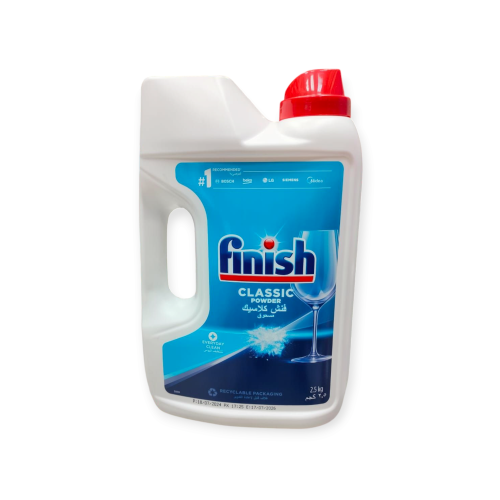 فينيش مسحوق مسحوق غسيل الاطباق كلاسيك 2.5 لتر