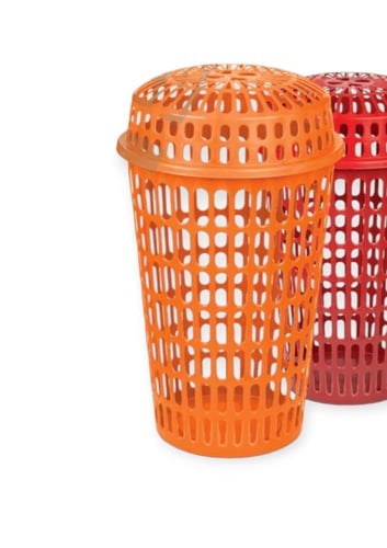 سلات ملابس متعددة الالوان