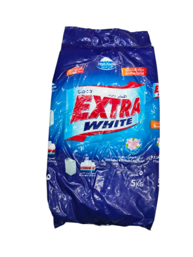 اكسترا وايت مسحوق برائحة الزهور منخفض الرغوة ازرق...