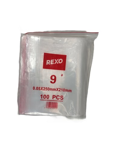 ريكسو اكياس قفل متعددة الأحجام 100حبة