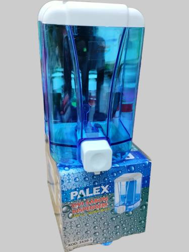 علبة صابون سائل شفاف جدارية 1000 مل