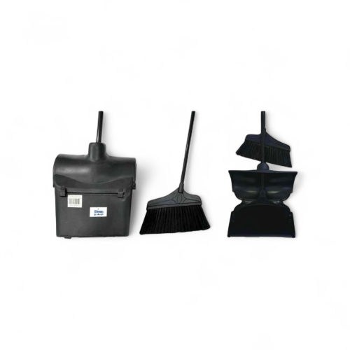 مكنسة مع مجرفة قابلة للطئ(1013)