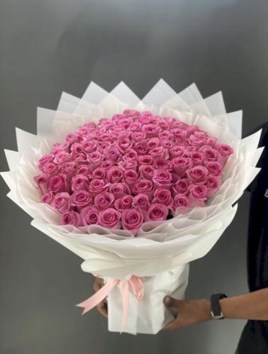 باقة الجوري البينك - حجم كبير