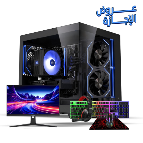 تجميعة ( RTX 5060 - i5 12th) مع شاشة 25 انش DDR4
