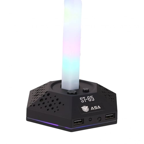 استاند سماعة مع اضاءة RGB