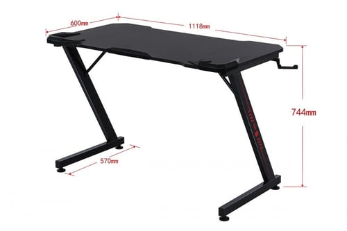 طاولة مكتبية وقيمنق ASA ROYAL - احمر