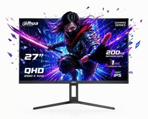 شاشة العاب داهوا 27- 2K - IPS - 1Ms - 200Hz